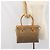 Gucci Borsa a mano Micro GG Supreme in PVC beige e oro 002 58 0219 Auth BA10396 D'oro - vista 22