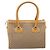 Gucci Borsa a mano Micro GG Supreme in PVC beige e oro 002 58 0219 Auth BA10396 D'oro - vista 3
