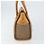 Gucci Borsa a mano Micro GG Supreme in PVC beige e oro 002 58 0219 Auth BA10396 D'oro - vista 4