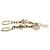 Charm per borsa Christian Dior 30 Montaigne in metallo dorato Auth 171972M D'oro - vista 13