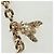 Charm per borsa Christian Dior 30 Montaigne in metallo dorato Auth 171972M D'oro - vista 5
