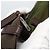 PRADA Schultertasche Nylon Khaki Silber Authentisch bs33243 - Ansicht 9