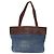 Borsa Tote CHANEL Denim Blu CC Auth BA10505 - vista 2