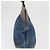 Borsa Tote CHANEL Denim Blu CC Auth BA10505 - vista 6