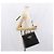 Borsa a mano in pelle Gancini Salvatore Ferragamo 2 in 1 Blu Navy Oro Auth 170776 - vista 28