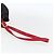 SAINT LAURENT Bolso de Hombro Cuero Negro Rojo Oro Auth 171068V Roja Dorado - vista 7