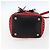 SAINT LAURENT Bolso de Hombro Cuero Negro Rojo Oro Auth 171068V Roja Dorado - vista 9