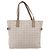 CHANEL Nuova Borsa Tote da Viaggio Nylon Beige Argento CC Auth BA10644 - vista 2