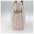 CHANEL Nuova Borsa Tote da Viaggio Nylon Beige Argento CC Auth BA10644 - vista 4