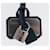 Hermès HERMES Okelley GM Necklace Leather Navy Auth 169915SAV Navy blue  - view 3