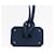 Hermès HERMES Okelley GM Necklace Leather Navy Auth 169915SAV Navy blue  - view 8
