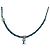 Bracciale dell'amicizia in ottone Louis Vuitton metallo blu M0967Z LV Auth 169944M