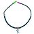 Bracciale dell'amicizia in ottone Louis Vuitton metallo blu M0967Z LV Auth 169944M - vista 13
