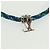 Bracciale dell'amicizia in ottone Louis Vuitton metallo blu M0967Z LV Auth 169944M - vista 9