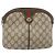 Borsa Sherry Line GG Supreme Web di GUCCI in PVC beige e oro 904 02 047 Auth 171964 D'oro - vista 2