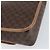 Céline Borsa a spalla circolare in tela Macadam CELINE in pelle PVC marrone oro Auth 169869 D'oro - vista 13