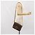 Céline Borsa a spalla circolare in tela Macadam CELINE in pelle PVC marrone oro Auth 169869 D'oro - vista 23