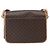 Céline Borsa a spalla circolare in tela Macadam CELINE in pelle PVC marrone oro Auth 169869 D'oro - vista 3