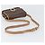 Céline Borsa a spalla circolare in tela Macadam CELINE in pelle PVC marrone oro Auth 169869 D'oro - vista 7