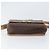 Céline Borsa a spalla circolare in tela Macadam CELINE in pelle PVC marrone oro Auth 169869 D'oro - vista 9