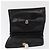 Bolso de mano FENDI de cuero negro y dorado Auth 169891 - vista 10