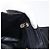 Bolso de mano FENDI de cuero negro y dorado Auth 169891 - vista 21