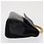 Bolso de mano FENDI de cuero negro y dorado Auth 169891 - vista 3