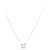 Van Cleef & Arpels Necklace, "Trefle", white gold and diamonds.  - view 1