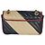 Borsa a Spalla Marmont Small Torchon in Pelle di Vitello Matelassé Nera e Beige Gucci Multicolore - vista 2