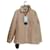 Nuova giacca camicia foderata Rains S oversize Beige