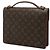 Borsa Monceau 28 Monogramma Louis Vuitton Marrone - vista 3