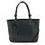 Chanel Cambon Line Coco Mark Tote/Schultertasche Schwarz Pink