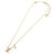 Collar de esmalte icónico LV Louis Vuitton Rosa Dorado - vista 2