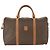 Céline Borsa Boston Macadam Vintage Celine in tela e pelle Marrone