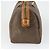 Céline Borsa Boston Macadam Vintage Celine in tela e pelle Marrone - vista 4
