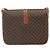 Céline Celine Vintage Macadam Tela e Pelle Marrone - vista 2