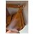 Sac à bandoulière Longchamp Le Pliage Xtra en cuir Caramel - vue 7