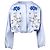 Autre Marque Set Giacca e Gonna Floreale Blu Vivetta Marrone chiaro - vista 4