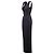 Autre Marque Schwarzes Maxi-Kleid Solace London - Ansicht 2
