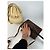 Céline Vintage Crline Paris Triomphe Monogramm Leder Schulter- / Umhängetasche Braun - Ansicht 13