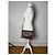 Céline Vintage Crline Paris Triomphe Monogramm Leder Schulter- / Umhängetasche Braun - Ansicht 4