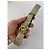 Ceinture en cuir GG vintage Gucci grise Beige - vue 2