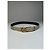 Ceinture en cuir GG vintage Gucci grise Beige - vue 5