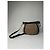 Borsa a spalla / crossbody D-Ring vintage Gucci monogramma beige marrone - vista 2