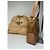 Céline Vintage Celine Paris Triomphe Monogram Schulter- / Umhängetasche Gold Braun Golden - Ansicht 10