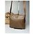 Céline Vintage Celine Paris Triomphe Monogram Schulter- / Umhängetasche Gold Braun Golden - Ansicht 11
