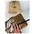 Céline Vintage Celine Paris Triomphe Monogram Schulter- / Umhängetasche Gold Braun Golden - Ansicht 13