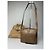 Céline Vintage Celine Paris Triomphe Monogram Schulter- / Umhängetasche Gold Braun Golden - Ansicht 2