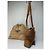 Céline Vintage Celine Paris Triomphe Monogram Schulter- / Umhängetasche Gold Braun Golden - Ansicht 7