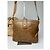 Céline Vintage Celine Paris Triomphe Monogram Schulter- / Umhängetasche Gold Braun Golden - Ansicht 8